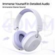 Auriculares inalámbricos Havit H668BT ANC Bluetooth Gamer Purple